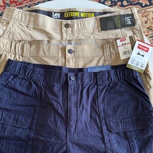 Croft & Barrow, Wrangler and Lee Cargo shorts